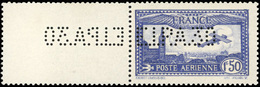 ** 1F.50 Outremer. BdeF. Timbre Et BdeF Perforé EIPA. SUP. - Other & Unclassified