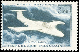 ** 3F. Vert Foncé. Avion Blanc. Pli. - Other & Unclassified