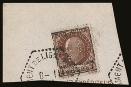 O 1F.50. PETAIN Sur Petit Fragment. TB. - Militaire Luchtpost