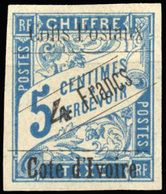 (*) 4F. Sur 5c. Bleu. TB. - Andere & Zonder Classificatie