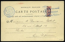 O 1/2 Du 10c. Obl. S/carte Postale Frappée Du CàD De DIEGO-SUAREZ MADAGASCAR Du 18 Mars 1904 à Destination De NANTES. TB - Andere & Zonder Classificatie