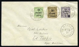 O 3 Lettres Adressées A Paul LOCHER. Dont N°48 à 50. TB. - Sonstige & Ohne Zuordnung