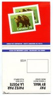 RC 16593 CANADA BK105 - 76c GRIZZLY BEAR ISSUE CARNET BOOKLET MNH NEUF ** - Ganze Markenheftchen