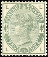 * 4p. Dull Green. VF. - Other & Unclassified