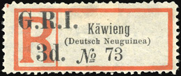 * 3£. ''G.R.I'' Kawieng (Deutsh Neuguinea). VF. - Sonstige & Ohne Zuordnung