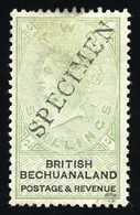 (*) 2sh. Green And Black. Optd ''SPECIMEN''. VF. - Andere & Zonder Classificatie