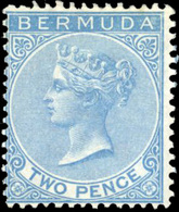 * 2p. Depp Blue. SUP. - Bermuda