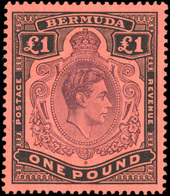 * 118e + 119e + 120e + 121c. 6 Values. Ordinary Paper. SUP. - Bermuda