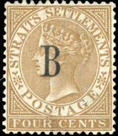 (*) 4c. Plate Brown. VF. - Siam