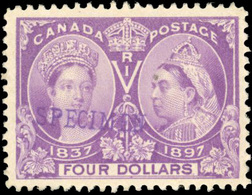 (*) 4$. Violet. Optd. SPECIMEN. VF. - Andere & Zonder Classificatie