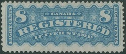 (*) 8c. Dull Blue. Registration Stamps. VF. - Sonstige & Ohne Zuordnung