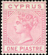 * 1pi. Rose. SUP. - Zypern (...-1960)