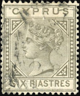 O 6pi. Olive-grey. TB. - Cyprus (...-1960)