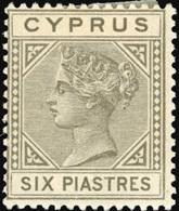 * 6pi. Olive-green + 12pi. Orange-Brown. SUP. - Cyprus (...-1960)