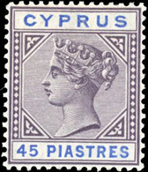 * Complet Set Of 10. VF. - Cyprus (...-1960)