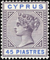 * Complet Set Of 10. VF. - Cyprus (...-1960)