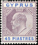 * Set Of 5. VF. - Cyprus (...-1960)