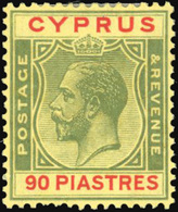 * + 118/122. 20 Values. VF. - Cyprus (...-1960)