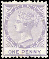 * 1p. Lilac. VF. - Dominica (...-1978)