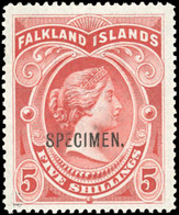 * Set Of 2. VF. - Falklandeilanden