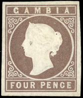 * 4p. Brown. SUP. - Gambia (...-1964)