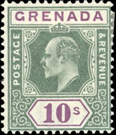 * Set Of 10. Complete Set. VF. - Grenada (...-1974)