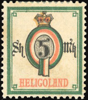 * Set Of 2 Values. VF. - Heligoland (1867-1890)