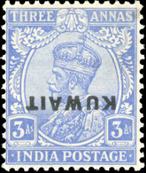 * 3a. Blue. Overprint Inverted. VF. - Andere & Zonder Classificatie