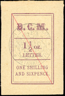 O 1s.6d. (1 1/2 Oz) Magenta. ''BRITISH VICE-CONSULATE ANTANANARIVO'' In Black. SUP. - Sonstige & Ohne Zuordnung