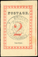 (*) 2d. Rose. ''BRITISH CONSULAR MAIL ANTANANARIVO'' In Black. VF. - Andere & Zonder Classificatie