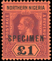 * Set Of 7. Optd. SPECIMEN. VF. - Nigeria (...-1960)