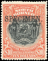 * Set Of 6. Complet Set. Optd. SPECIMEN. SUP. - Nordborneo (...-1963)