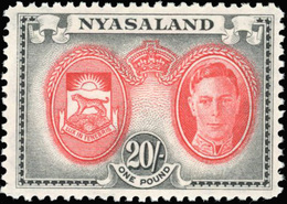 * Set Of 14. Complet Set. SUP. - Nyassaland (1907-1953)