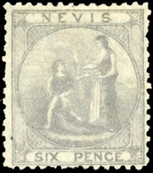 * 6p. Grey-lilac. VF. - St.Christopher-Nevis & Anguilla (...-1980)