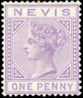 * 1p. Lilac-mauve. VF. - St.Christopher-Nevis & Anguilla (...-1980)