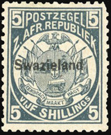 * 5sh. Slate-blue. SUP. - Swasiland (...-1967)