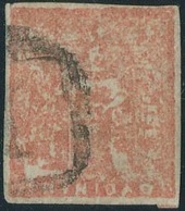 O (1p). Red. VF. - Trinidad & Tobago (...-1961)