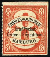 (*) Timbres Privés Charles VAN DIEMEN. 6 Valeurs. TB. - Hamburg