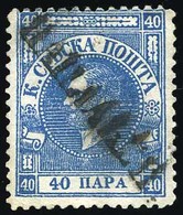 O 20p. Rose. + 40p. Bleu. TB. - Serbia