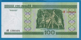 BELARUS 	100 Rubles	2000	# эМ 1386464 P# 26a - Wit-Rusland