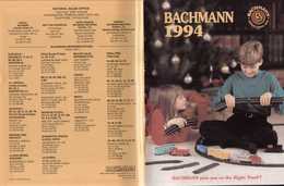 Catalogue BACHMANN USA 1994 HO N O G Scale - English