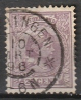 1891-1894 Wilhelmina 25 Ct.  NVPH 42 - Usati