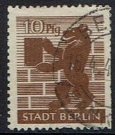 Deutschland Alliierte Besetzung Berlin Und Brandenburg ,1945,  MiNr 4A, Gestempelt - Berlin & Brandebourg