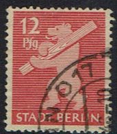 Deutschland Alliierte Besetzung Berlin Und Brandenburg ,1945,  MiNr 5A, Gestempelt - Berlino & Brandenburgo