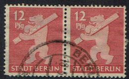 Deutschland Alliierte Besetzung Berlin Und Brandenburg ,1945,  MiNr 5A, Gestempelt - Berlino & Brandenburgo