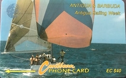 ANTIGUA Et BARBUDA  -  Phonecard  -   EC $ 40 - Antigua En Barbuda