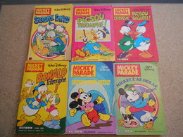 MICKEY PARADE N°1.2.3.4.6.9, 2ème Série..MICKY MAUS......3B0420 - Mickey Parade