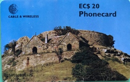 ANTIGUA Et BARBUDA  - Phonecard  -  Fort Barrington  -  EC $ 20 - Antigua Et Barbuda