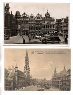 BELGIQUE . BELGÏE . BRUSSEL . BRUXELLE . " GRAND'PLACE " . 2 CPA - Réf. N°25315 - - Lotes Y Colecciones