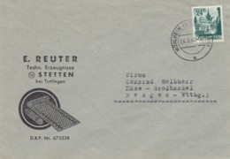 Allierter Besetzung Franzozische Zone Brief Werbung 1948 - Zone Française